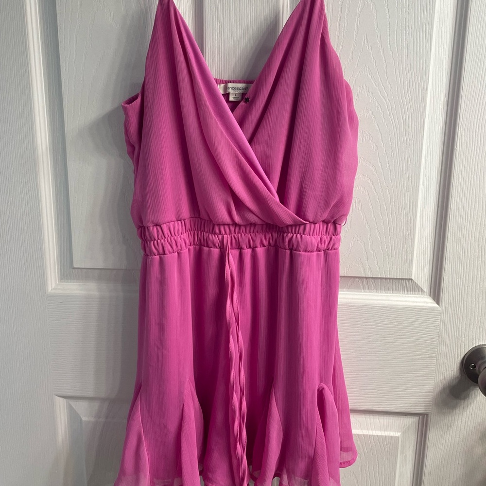 Pink romper